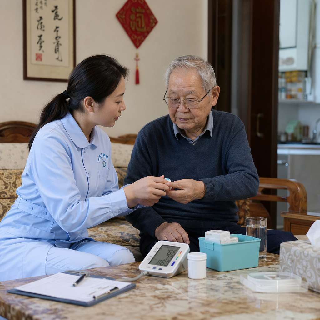 新华医院老人慢病住家护工——高血压糖尿病居家护理与用药管理 新华医院老人慢病住家护工——高血压糖尿病居家护理与用药管理