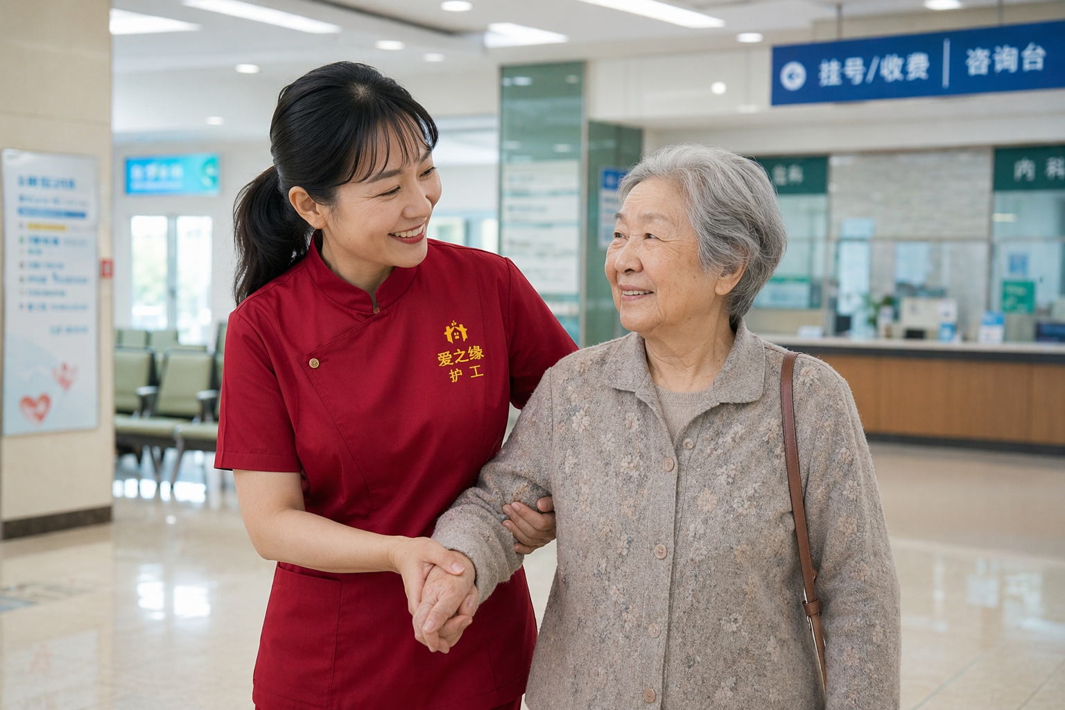 上海杨浦区中心医院骨科出院住家护工——术后居家康复一对一护理