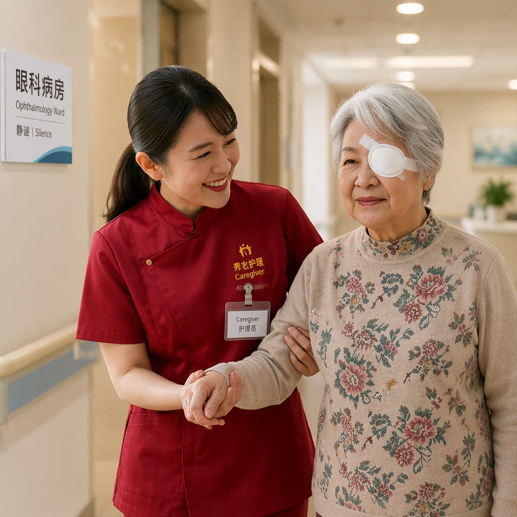 上海白内障术后住家护工多少钱？居家眼部护理
